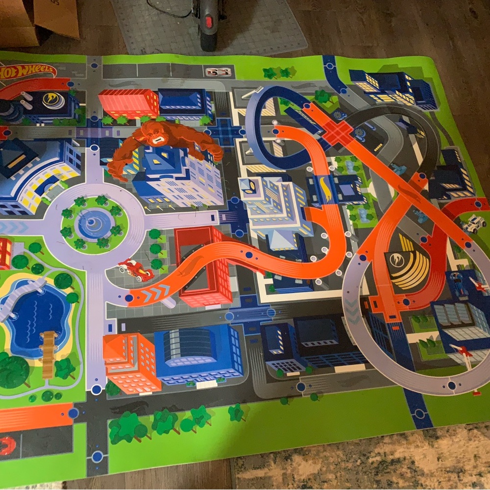 Hot Wheels City Adventure Playmat